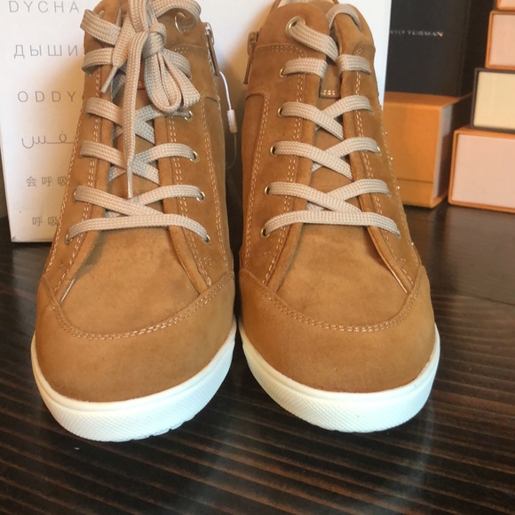 NWT Geox Respira Wedge Sneakers - Picture 5 of 16